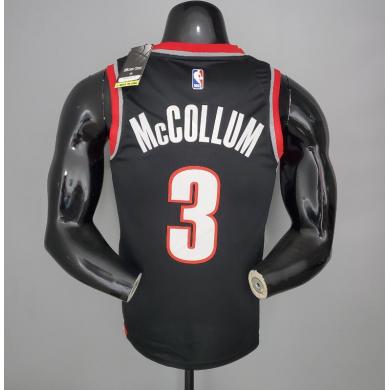 Maillot 2021 McCOLLUM#3 Trail Blazers Domicile