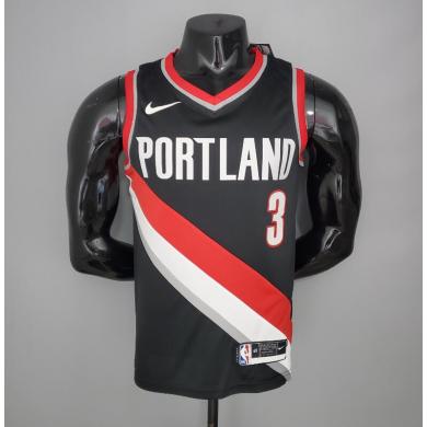 Maillot 2021 McCOLLUM#3 Trail Blazers Domicile