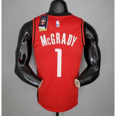 Maillot 2021 McGRADY#1 Rockets Red