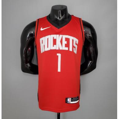 Maillot 2021 McGRADY#1 Rockets Red