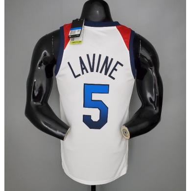 Maillot 2021 Olympic Games LAVIINE#5 USA Team