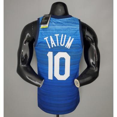 Maillot 2021 Olympic Games TATUM#10 USA Team Blue