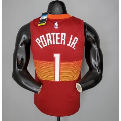 Maillot 2021 PORTER JR.#1 Nuggets City Edition