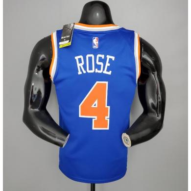 Maillot 2021 ROSE#4 Knicks Blue