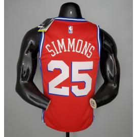 Maillot 2021 SIMMONS#25 76ers Jordan Themed