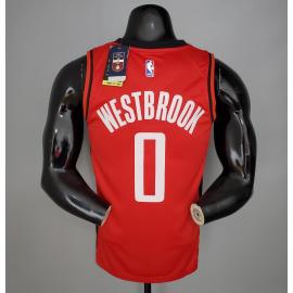 Maillot 2021 WESTBROOK#0 Rockets Red