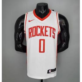 Maillot 2021 WESTBROOK#0 Rockets blanc