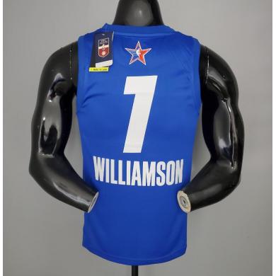 Maillot 2021 WILLIAMSON#1 All-Star Blue