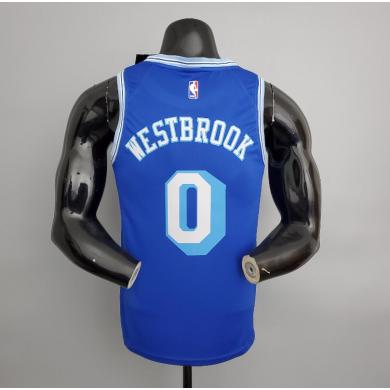 Maillot 2021 Westbrook#0 Lakers Retro