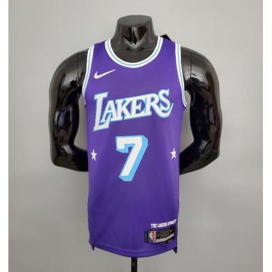 Maillot 2022 75th ANNIVERSAIRE Anthony #7 Lakers City Edition