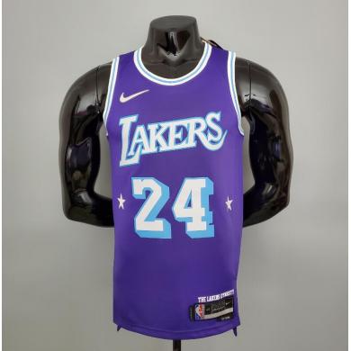 Maillot 2022 75th ANNIVERSAIRE BRYANT#24 Lakers City Edition