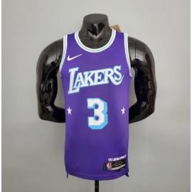 Maillot 2022 75th ANNIVERSAIRE Davis #3 Lakers City Edition