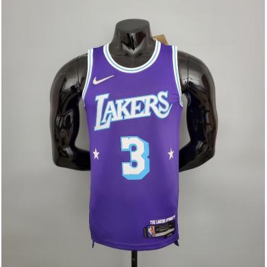 Maillot 2022 75th ANNIVERSAIRE Davis #3 Lakers City Edition