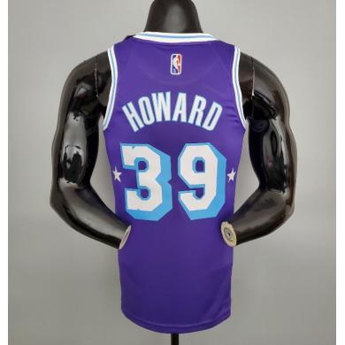 Maillot 2022 75th ANNIVERSAIRE Howard #39 Lakers City Edition