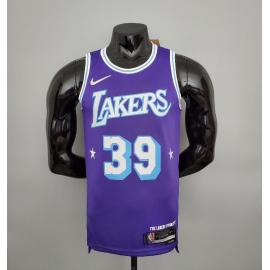 Maillot 2022 75th ANNIVERSAIRE Howard #39 Lakers City Edition