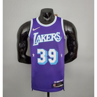 Maillot 2022 75th ANNIVERSAIRE Howard #39 Lakers City Edition