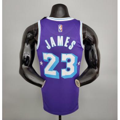 Maillot 2022 75th ANNIVERSAIRE James #23 Lakers City Edition