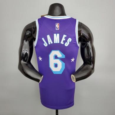 Maillot 2022 75th ANNIVERSAIRE James #6 Lakers City Edition