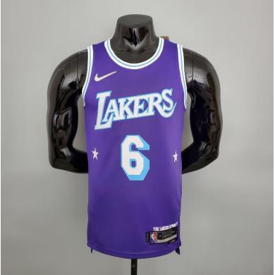 Maillot 2022 75th ANNIVERSAIRE James #6 Lakers City Edition