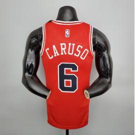 Maillot 75th ANNIVERSAIRE CARUSO#6 Bulls Red