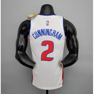 Maillot 75th ANNIVERSAIRE Cunningham #2 Pistons