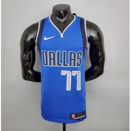 Maillot 75th ANNIVERSAIRE DONCIC#77 Lone Ranger Blue