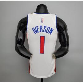 Maillot 75th ANNIVERSAIRE Iverson #1 Pistons