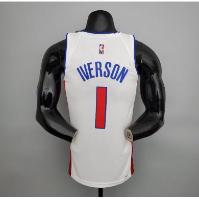 Maillot 75th ANNIVERSAIRE Iverson #1 Pistons