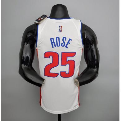 Maillot 75th ANNIVERSAIRE Rose #25 Pistons