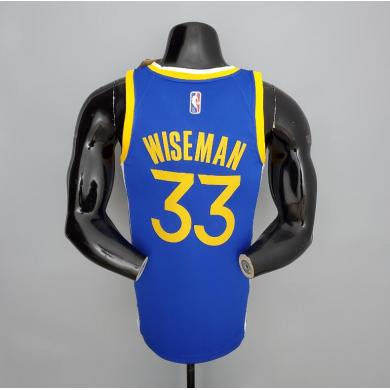 Maillot 75th ANNIVERSAIRE WISEMAN#33 Warriors