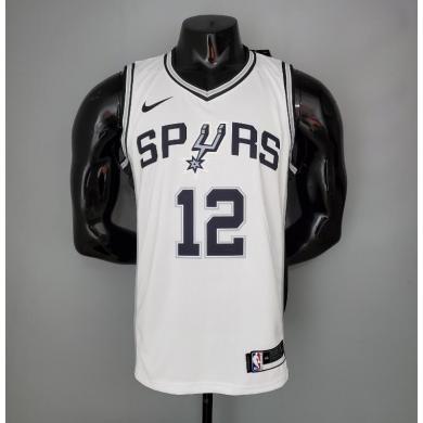 Maillot ALDRIDGE#12 Spurs blanc