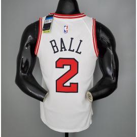 Maillot BALL#2 Chicago Bulls blanc