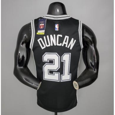 Maillot DUNCAN#21 Spurs Black