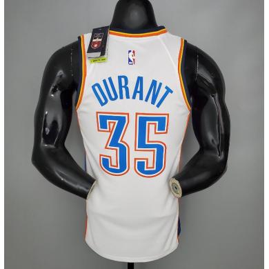 Maillot DURANT#35 Thunder blanc