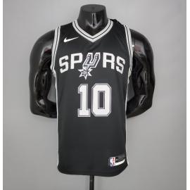 Maillot DeROZAN#10 Spurs Black