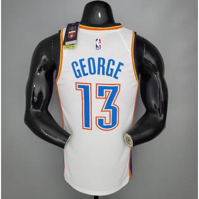 Maillot GEORGE#13 Thunder blanc