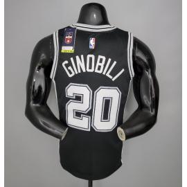 Maillot GINOBILI#20 Spurs Black