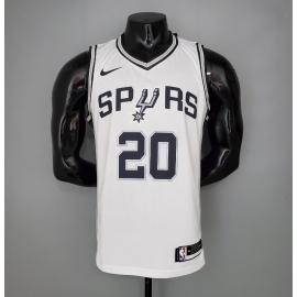 Maillot GINOBILI#20 Spurs blanc