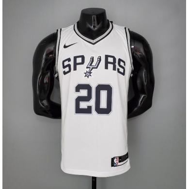 Maillot GINOBILI#20 Spurs blanc