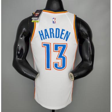 Maillot HARDEN#13 Thunder blanc