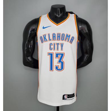 Maillot HARDEN#13 Thunder blanc