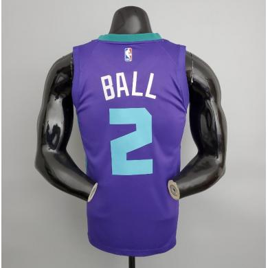 Maillot Hornets Ball#2 Purple