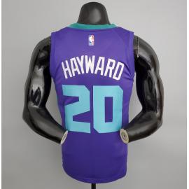 Maillot Hornets Hayward#20 Purple