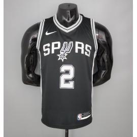 Maillot LEONARD#2 Spurs Black