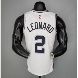 Maillot LEONARD#2 Spurs blanc