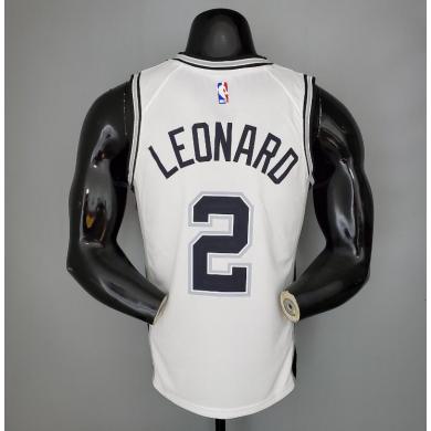 Maillot LEONARD#2 Spurs blanc