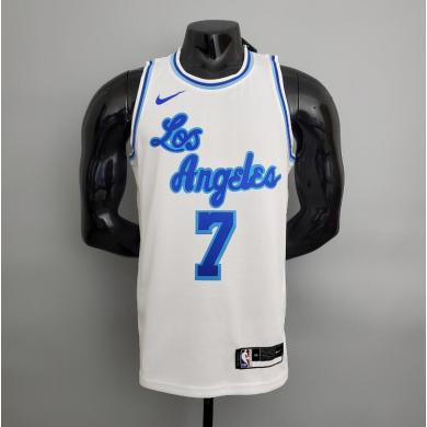 Maillot Lakers Anthony#7 Latin Night blanc