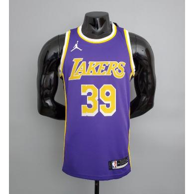 Maillot Lakers Howard#39 Crew Neck Purple