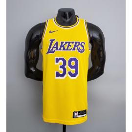 Maillot Lakers Howard#39 Crew Neck Jaune