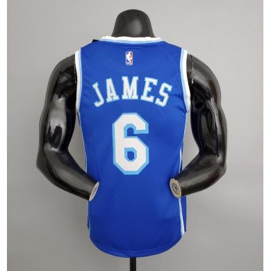 Maillot Lakers James#6 Latin Night